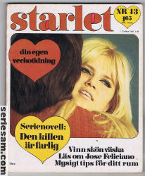 Starlet 1971 nr 43 omslag serier Starlet 1971 nr 43 omslag serier