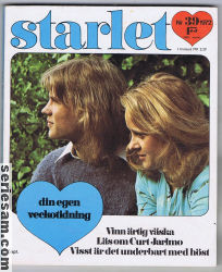 Starlet 1972 nr 39 omslag serier