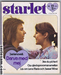 Starlet 1974 nr 11 omslag serier Starlet 1974 nr 11 omslag serier