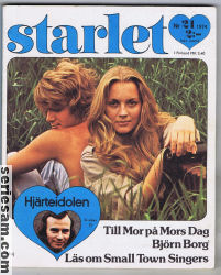 Starlet 1974 nr 21 omslag serier Starlet 1974 nr 21 omslag serier