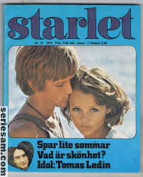 Starlet 1974 nr 31 omslag serier Starlet 1974 nr 31 omslag serier