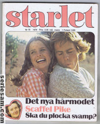 Starlet 1974 nr 32 omslag serier Starlet 1974 nr 32 omslag serier