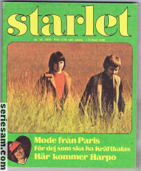 Starlet 1974 nr 33 omslag serier Starlet 1974 nr 33 omslag serier