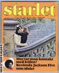 Starlet 1974 nr 34 omslag serier Starlet 1974 nr 34 omslag serier