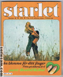 Starlet 1974 nr 36 omslag serier Starlet 1974 nr 36 omslag serier
