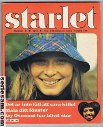 Starlet 1974 nr 41 omslag serier Starlet 1974 nr 41 omslag serier