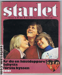 Starlet 1974 nr 43 omslag serier Starlet 1974 nr 43 omslag serier