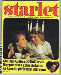 Starlet 1974 nr 50 omslag serier Starlet 1974 nr 50 omslag serier