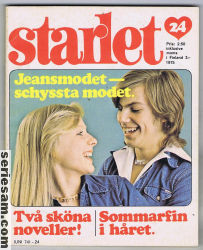 Starlet 1975 nr 24 omslag serier