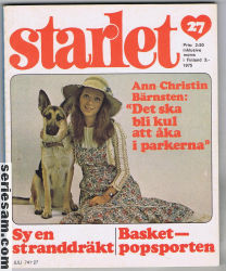 Starlet 1975 nr 27 omslag serier