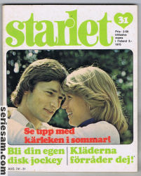 Starlet 1975 nr 31 omslag serier