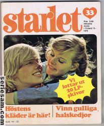 Starlet 1975 nr 33 omslag serier
