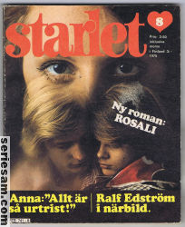 Starlet 1975 nr 8 omslag serier