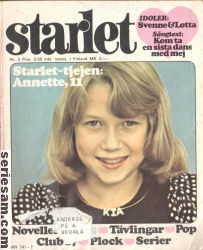 Starlet 1976 nr 2 omslag serier