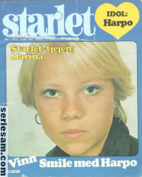 Starlet 1977 nr 1 omslag serier