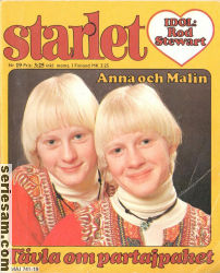 Starlet 1978 nr 19 omslag serier Starlet 1978 nr 19 omslag serier