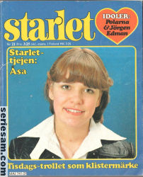 Starlet 1978 nr 21 omslag serier Starlet 1978 nr 21 omslag serier