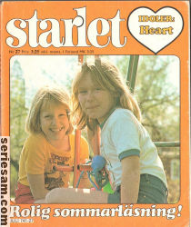 Starlet 1978 nr 27 omslag serier