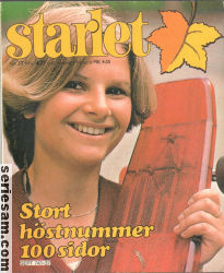 Starlet 1978 nr 37 omslag serier Starlet 1978 nr 37 omslag serier
