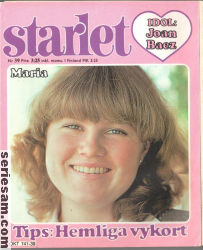 Starlet 1978 nr 39 omslag serier