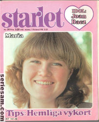 Starlet 1978 nr 39 omslag serier Starlet 1978 nr 39 omslag serier
