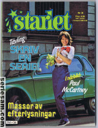 Starlet 1982 nr 36 omslag serier Starlet 1982 nr 36 omslag serier