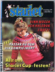 Starlet 1982 nr 47 omslag serier Starlet 1982 nr 47 omslag serier