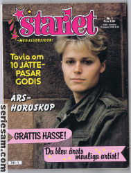 Starlet 1984 nr 1 omslag serier
