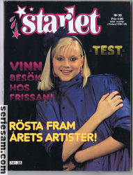 Starlet 1984 nr 38 omslag serier