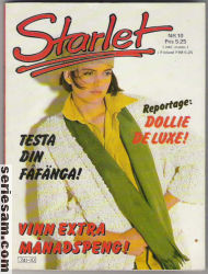 Starlet 1985 nr 10 omslag serier