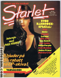 Starlet 1985 nr 33 omslag serier