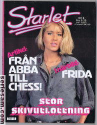 Starlet 1985 nr 8 omslag serier