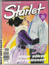 Starlet 1991 nr 1 omslag serier