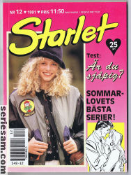 Starlet 1991 nr 12 omslag serier Starlet 1991 nr 12 omslag serier