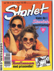 Starlet 1991 nr 14 omslag serier Starlet 1991 nr 14 omslag serier