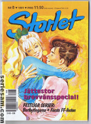 Starlet 1991 nr 8 omslag serier