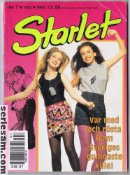 Starlet 1992 nr 7 omslag serier Starlet 1992 nr 7 omslag serier