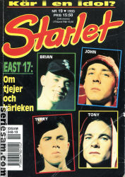 Starlet 1993 nr 19 omslag serier