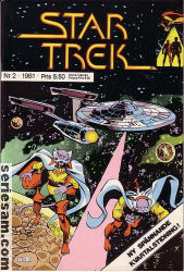 Star Trek 1981 nr 2 omslag serier Star Trek 1981 nr 2 omslag serier