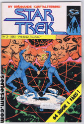 Star Trek 1981 nr 3 omslag serier Star Trek 1981 nr 3 omslag serier