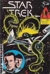 Star Trek 1982 nr 1 omslag serier Star Trek 1982 nr 1 omslag serier