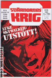 Stjärnornas krig 1984 nr 6 omslag serier Stjärnornas krig 1984 nr 6 omslag serier