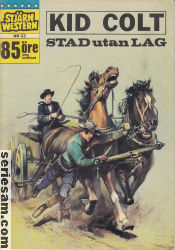 Stjärnwestern 1965 nr 33 omslag serier Stjärnwestern 1965 nr 33 omslag serier