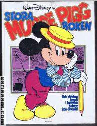 Stora Musse Pigg-boken 1988 omslag serier