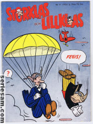 Storklas och Lillklas 1956 nr 11 omslag serier