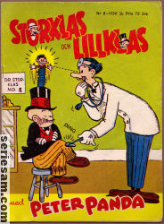 Storklas och Lillklas 1956 nr 8 omslag serier