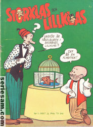 Storklas och Lillklas 1957 nr 1 omslag serier