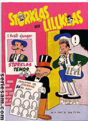 Storklas och Lillklas 1957 nr 5 omslag serier