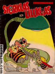 Storklas och Lillklas 1958 nr 8 omslag serier