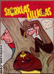 Storklas och Lillklas 1958 nr 9 omslag serier